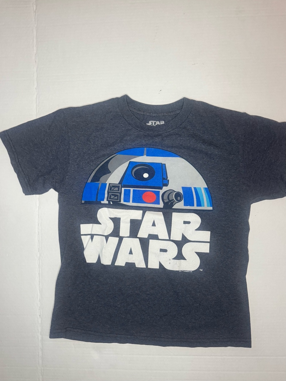 Star Wars R2-D2 Graphic T-Shirt - Navy Blue & White